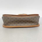 Celine Shoulder Bag Macadam Brown Gold — view 3