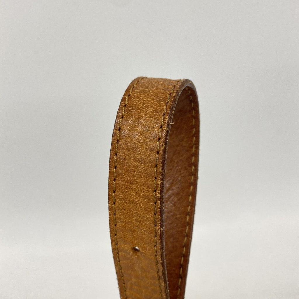 Celine Shoulder Bag Macadam Brown Gold — view 8