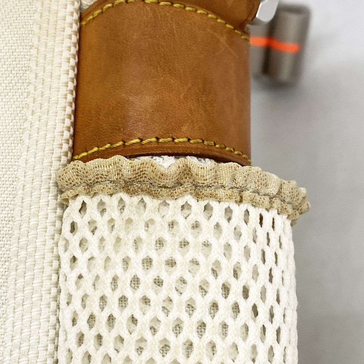 Louis Vuitton Shoulder Bag Damier Jean LV Cup Weatherly White — view 8