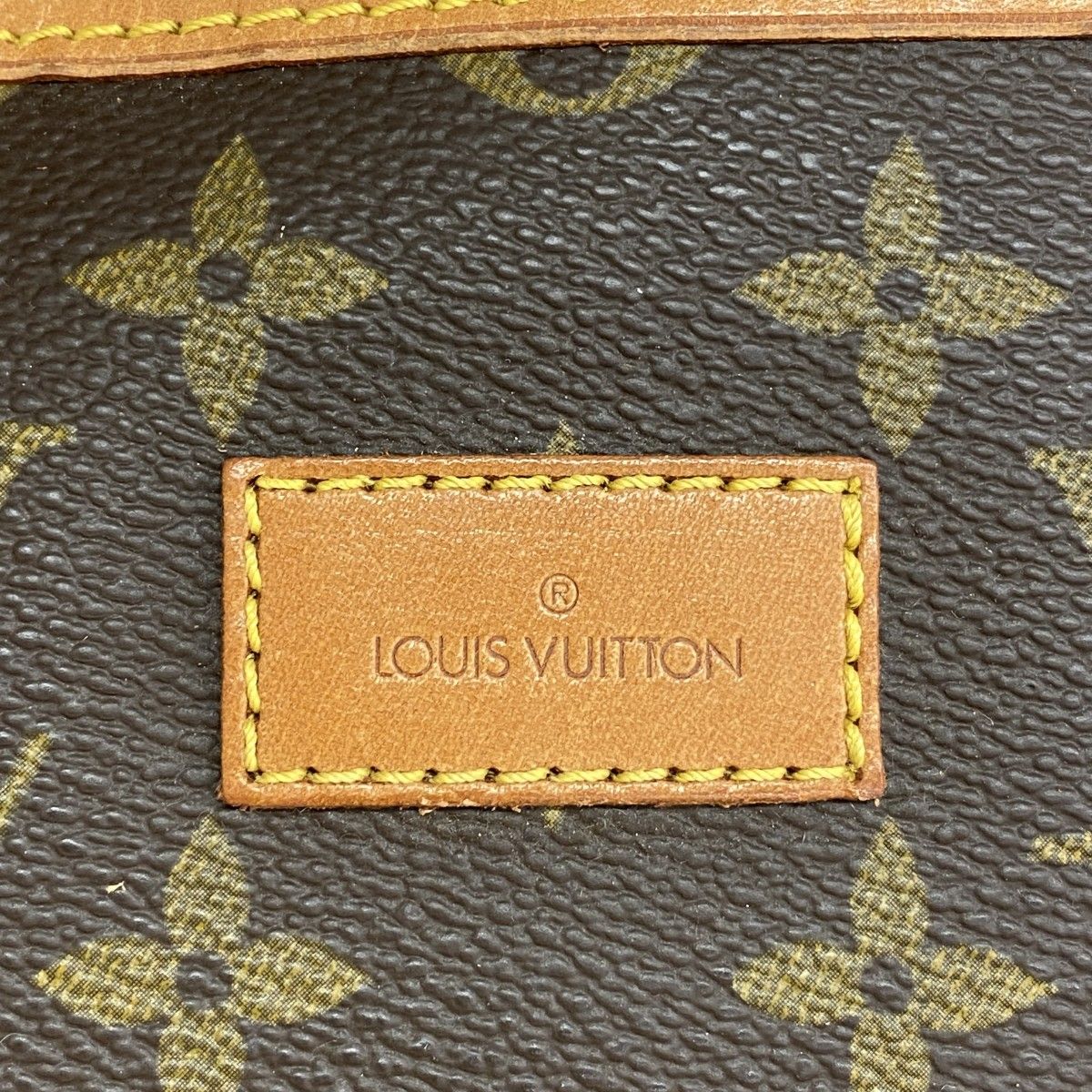 Louis Vuitton Shoulder Bag Monogram Saumur 35 Brown — view 5