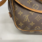 Louis Vuitton Shoulder Bag Monogram Saumur 35 Brown — view 8