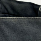 Hermes Tote Fourre Tout Canvas Black Silver — view 8