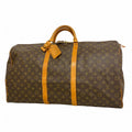 Louis Vuitton Boston Bag Monogram Keepall 60 Brown