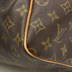 Louis Vuitton Boston Bag Monogram Keepall 60 Brown — view 8