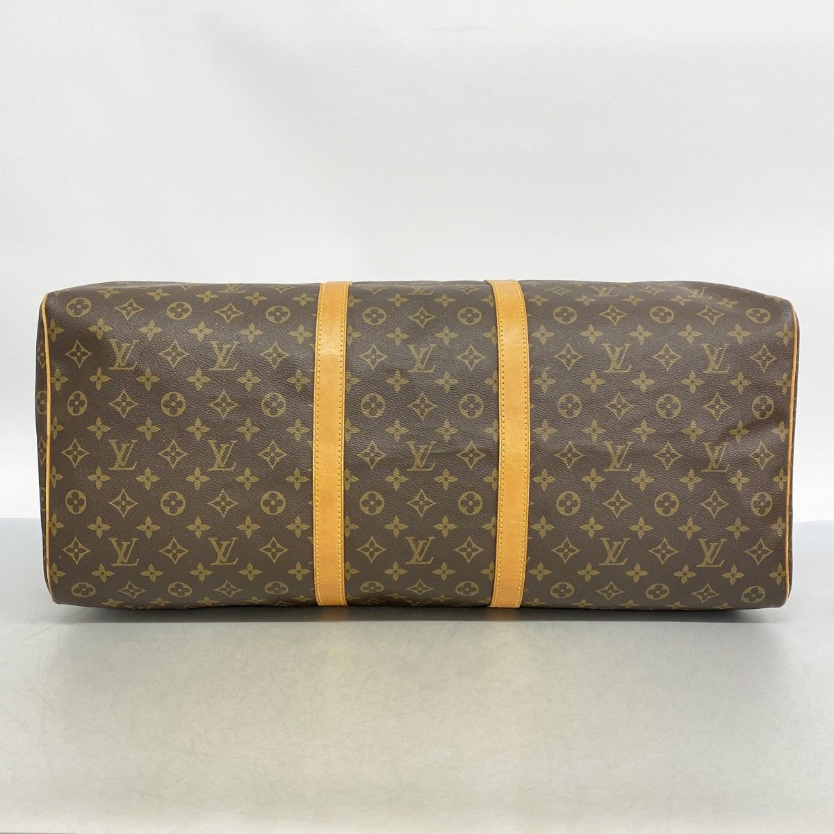 Louis Vuitton Boston Bag Monogram Keepall 60 Brown — view 3