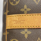 Louis Vuitton Boston Bag Monogram Keepall Bandouliere 50 Brown — view 5