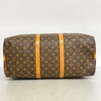 Louis Vuitton Boston Bag Monogram Keepall Bandouliere 50 Brown — view 3