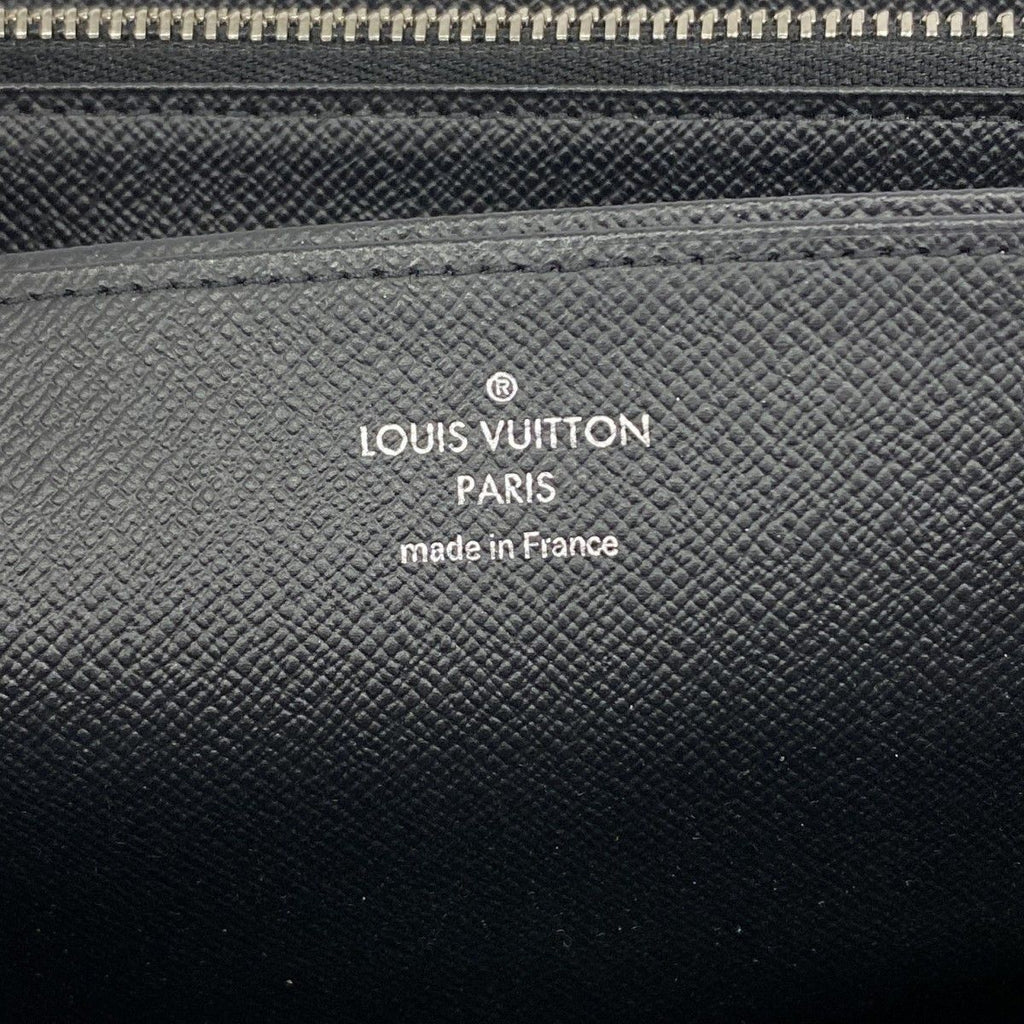Louis Vuitton Wallet Epi Denim Zippy Blue Silver — view 4