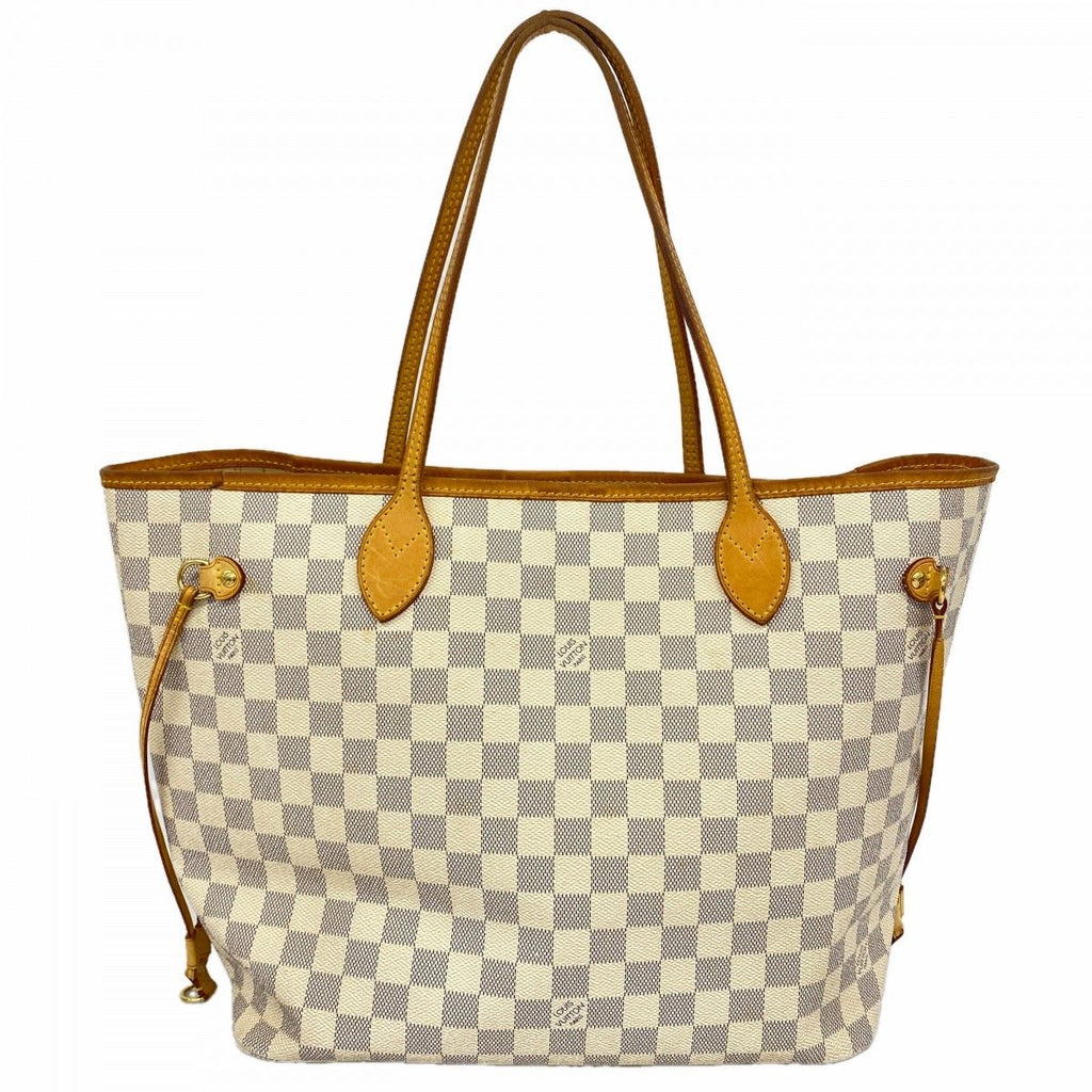 Louis Vuitton Tote Damier Azur Neverfull White