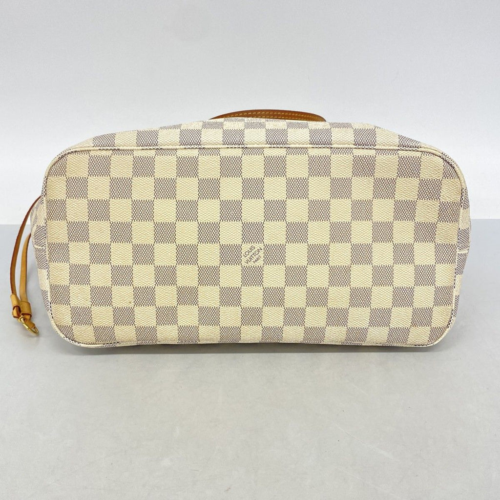 Louis Vuitton Tote Damier Azur Neverfull White — view 3
