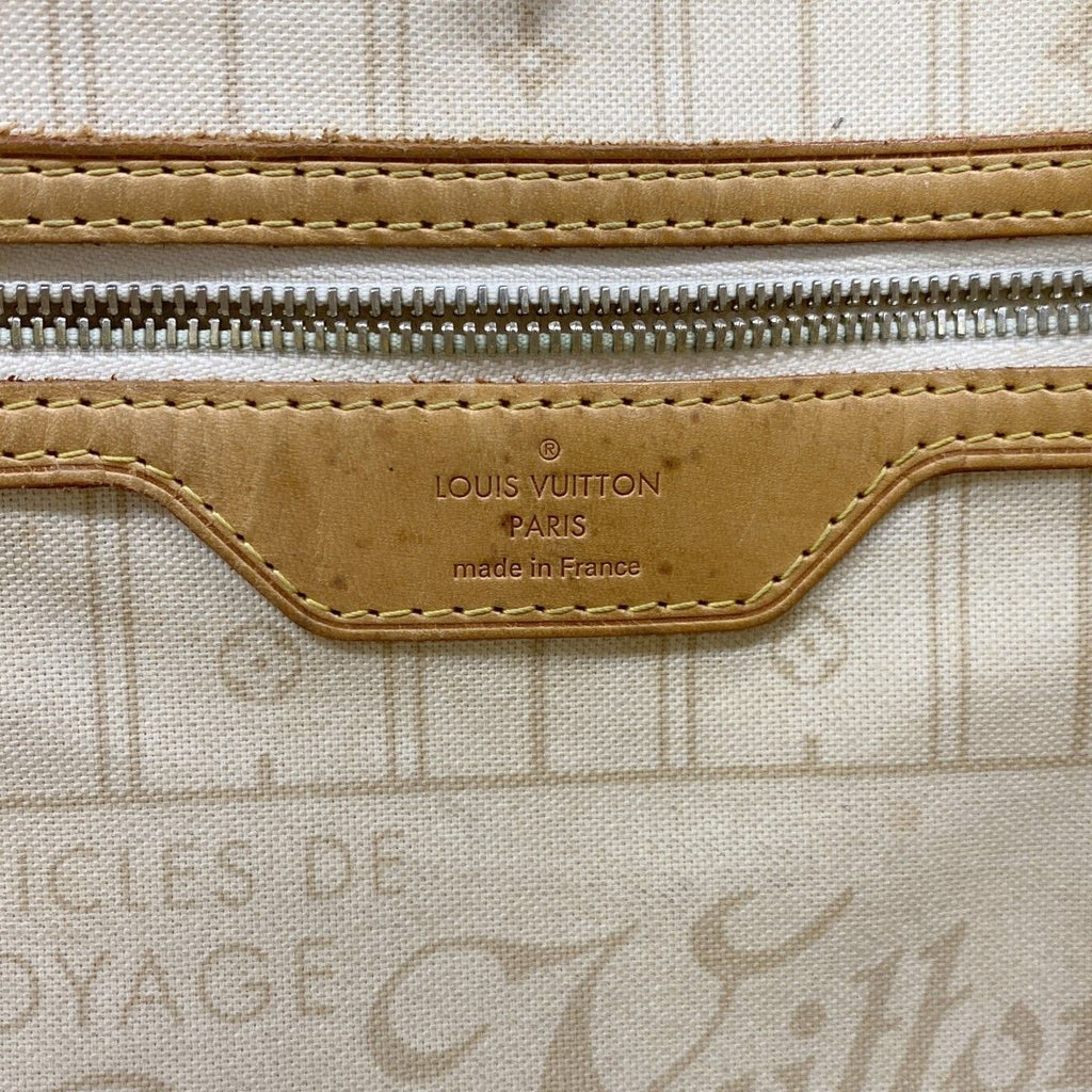 Louis Vuitton Tote Damier Azur Neverfull White — view 5
