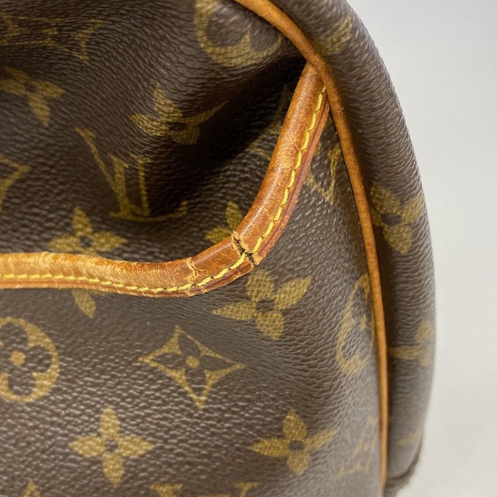 Louis Vuitton Handbag Monogram Deauville Brown — view 6
