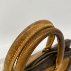 Louis Vuitton Handbag Monogram Deauville Brown — view 9