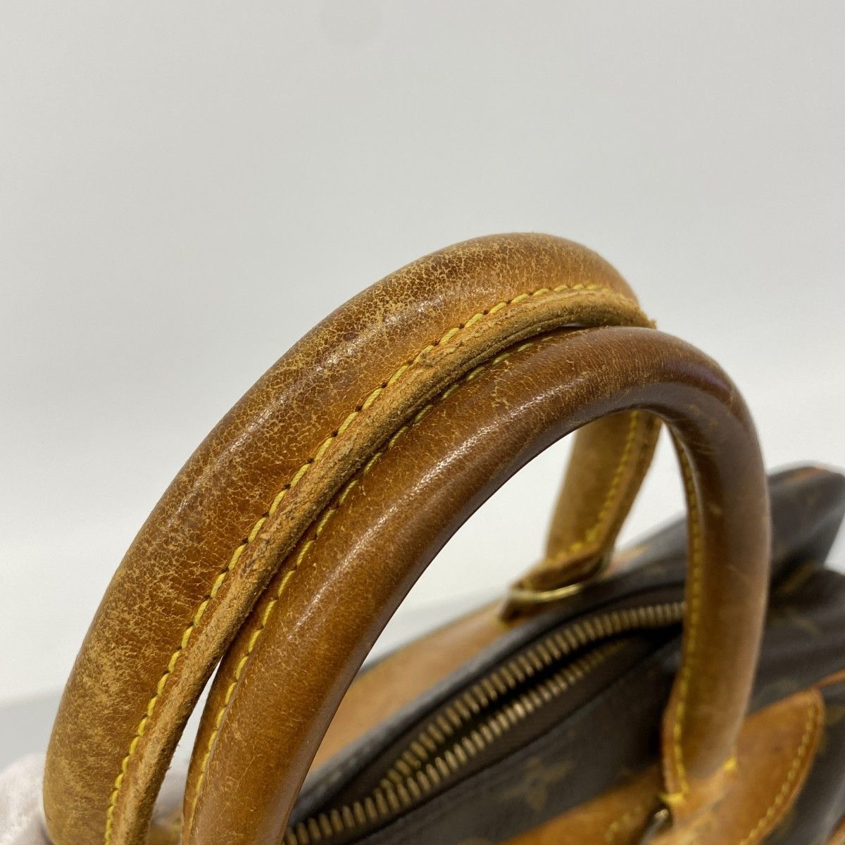 Louis Vuitton Handbag Monogram Deauville Brown — view 9