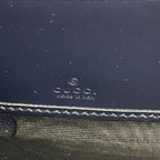 Gucci Wallet Horsebit Canvas Navy Beige Gold — view 4