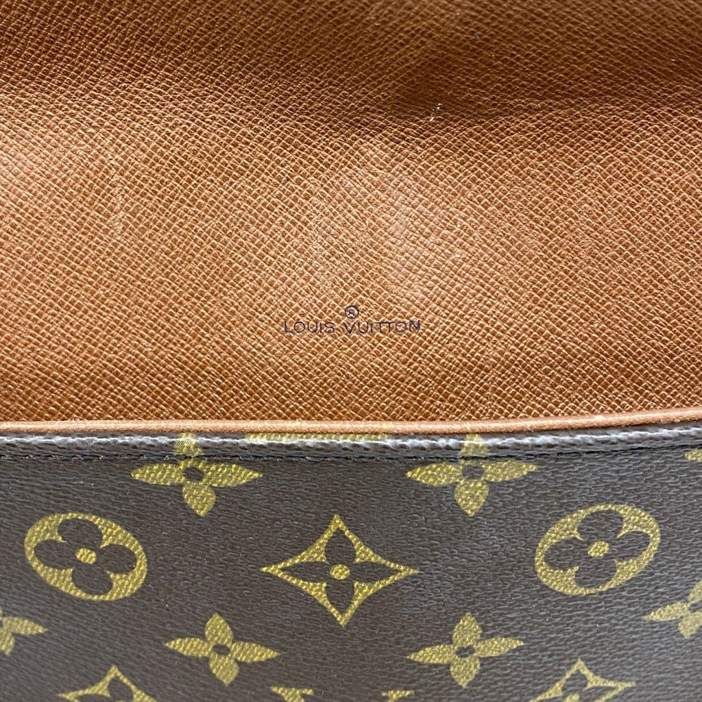 Louis Vuitton Shoulder Bag Monogram Cite GM Brown — view 5