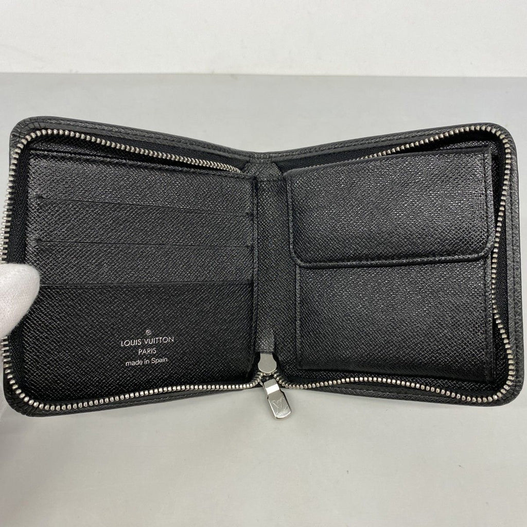 Louis Vuitton Wallet Taiga Porto Viemonesip Ardoise — view 3