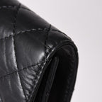 Chanel Metiers D'art Collection Clutch CC Logo Aged Calfskin Black — view 6