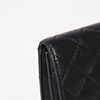 Chanel Metiers D'art Collection Clutch CC Logo Aged Calfskin Black — view 5