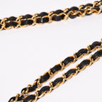 Chanel Quilted Double Flap Chain Shoulder Bag Limited Edition CC Logo Lambskin — view 6