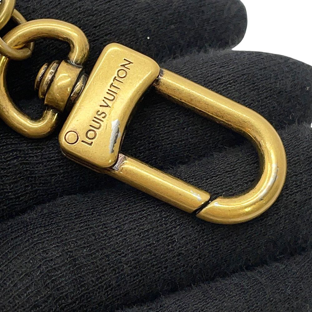 Louis Vuitton Bag Charm Chain Belt Pearl Bag Metal Faux — view 7