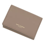 Saint Laurent Paris Trifold Wallet Compact Leather