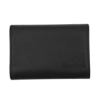 Chanel Trifold Wallet Quilted CC Logo Small Flap Caviar Leather Black — view 2