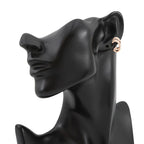 Hermes Pop White Pink Gold Earring — view 4