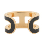 Hermes Pop Black Gold Earring — view 3