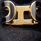Hermes Pop Black Gold Earring — view 7