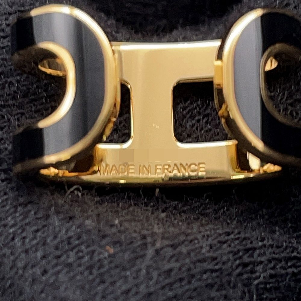 Hermes Pop Black Gold Earring — view 7