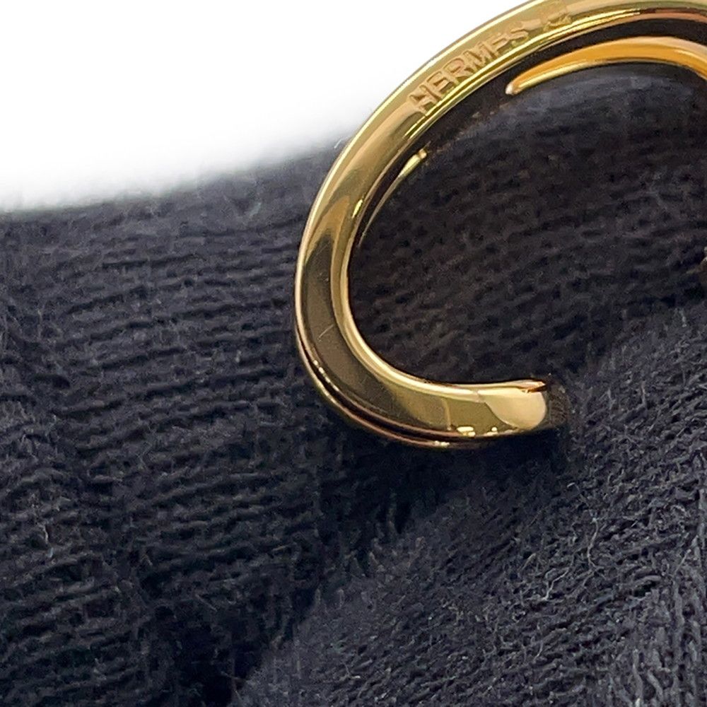 Hermes Pop Black Gold Earring — view 5