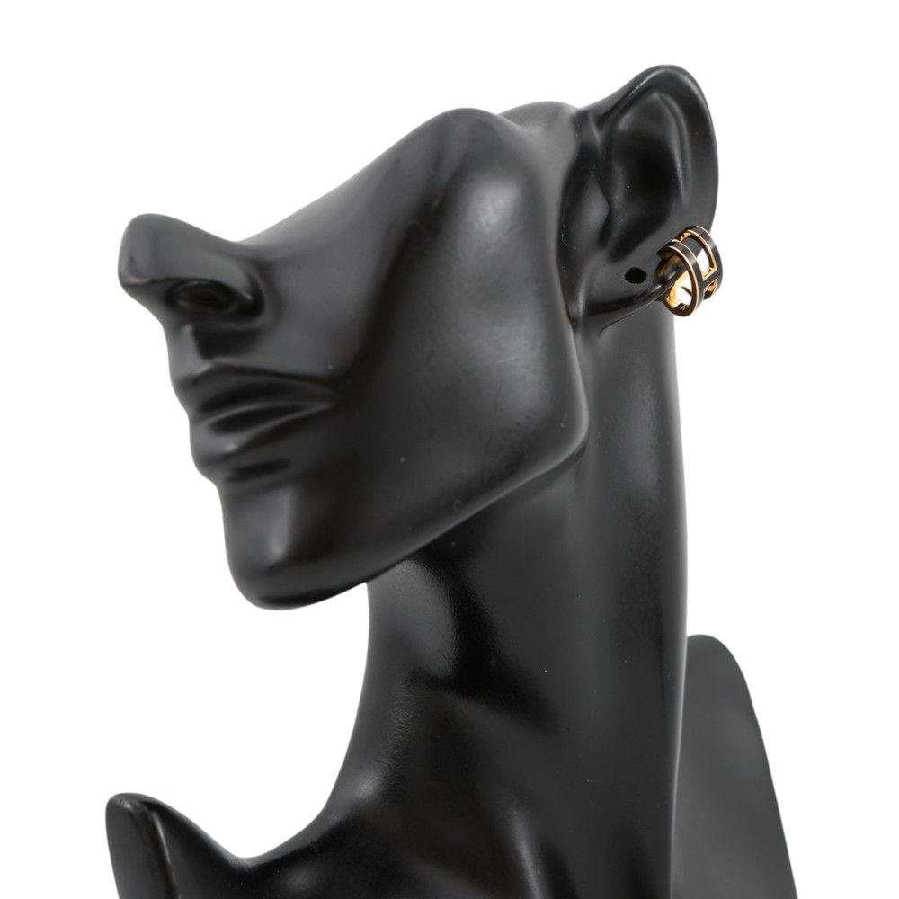Hermes Pop Black Gold Earring — view 4
