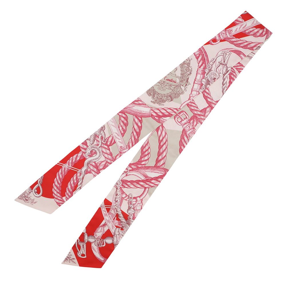 Hermes Scarf Maxi Twill Slim Della Cavalleria Silk — view 2