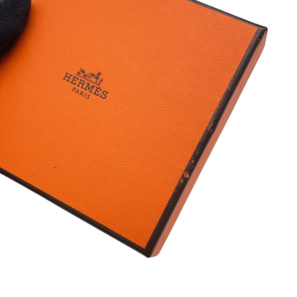 Hermes Coin Case le Vin Quatre Verso Rose Sakura Caramel Silver Chevre Misor — view 6