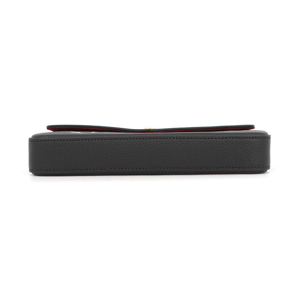 Louis Vuitton Chain Wallet Monogram Empreinte Pochette Felicity Black — view 3