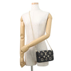 Louis Vuitton Chain Wallet Monogram Empreinte Pochette Felicity Black — view 4