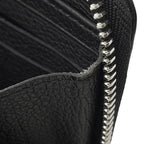 Louis Vuitton Wallet Calf Leather Zippy Lockme Zip Around Black LV Logo — view 9