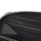 Louis Vuitton Wallet Calf Leather Zippy Lockme Zip Around Black LV Logo — view 6
