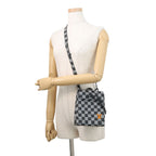 Louis Vuitton Shoulder Bag Damier Distressed Steamer Xs 2-Way Black — view 5