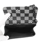 Louis Vuitton Shoulder Bag Damier Distressed Steamer Xs 2-Way Black — view 6