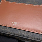 Celine Shoulder Bag Horizontal Leather Pouch — view 8