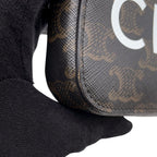 Celine Shoulder Bag Horizontal Leather Pouch — view 6