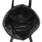 Saint Laurent Paris Tote Logo Leather Black — view 5