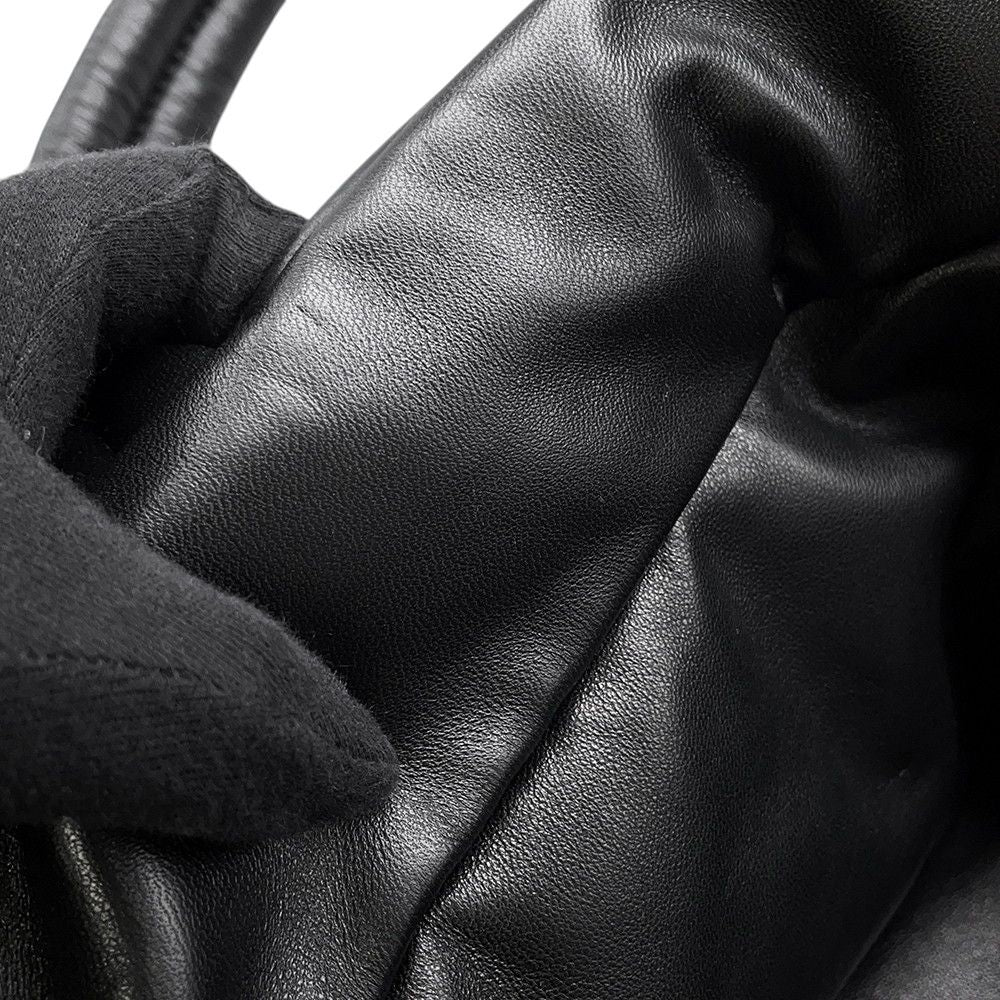 Saint Laurent Paris Tote Logo Leather Black — view 9