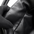 Saint Laurent Paris Tote Logo Leather Black — view 9