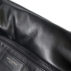 Saint Laurent Paris Tote Logo Leather Black — view 8