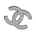 Chanel Brooch CC Logo Clover Pattern