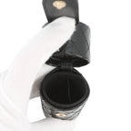 Chanel Lip Case Quilted Chain Patent Leather Black — view 5