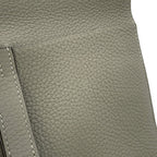 Hermes Handbag Halzan 25 Sage Silver Taurillon Clemence 2-Way — view 9